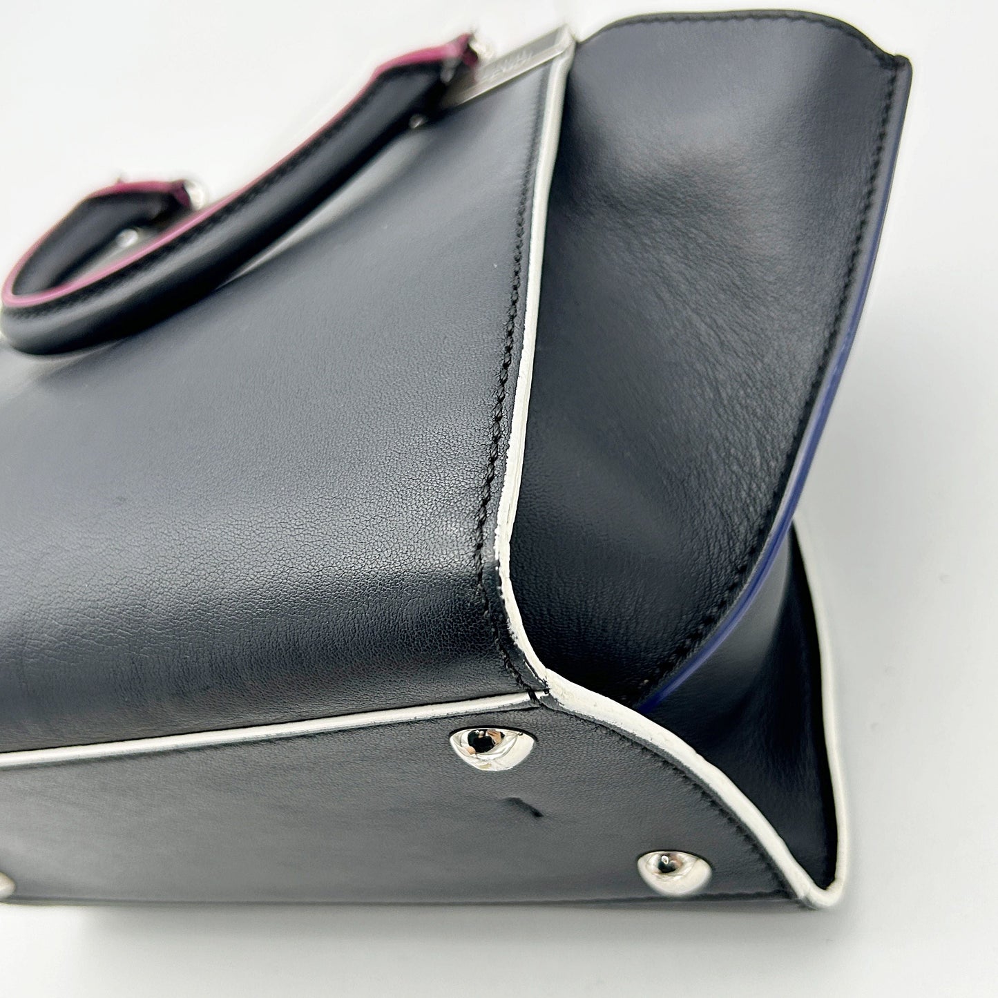 Fendi 3Jours Black Leather  LA11535