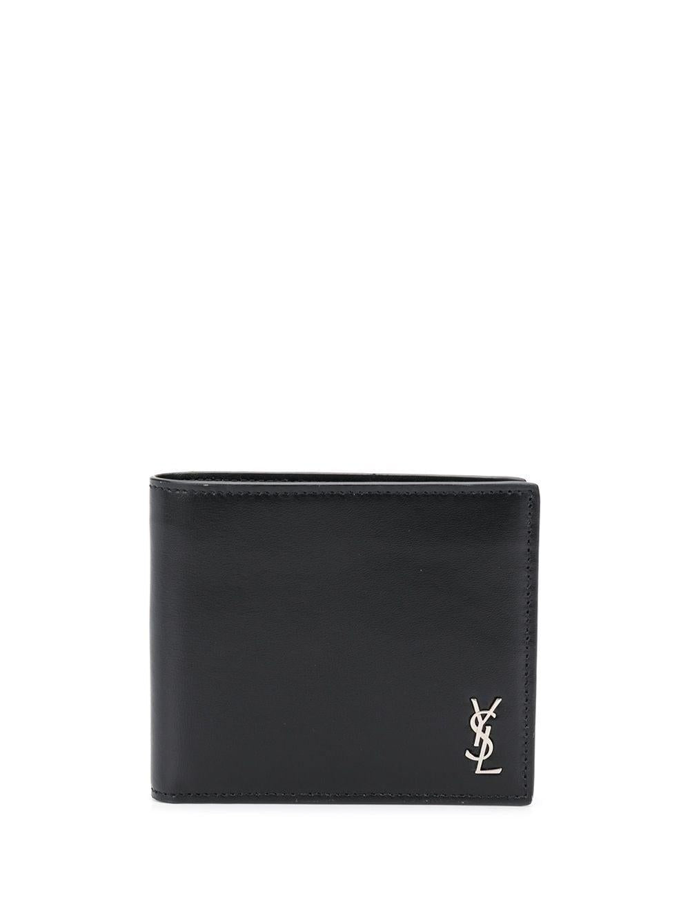 Luxury Saint Laurent Trending 2025 Men's Small Monogram Wallet in Black | 6077271JB0E