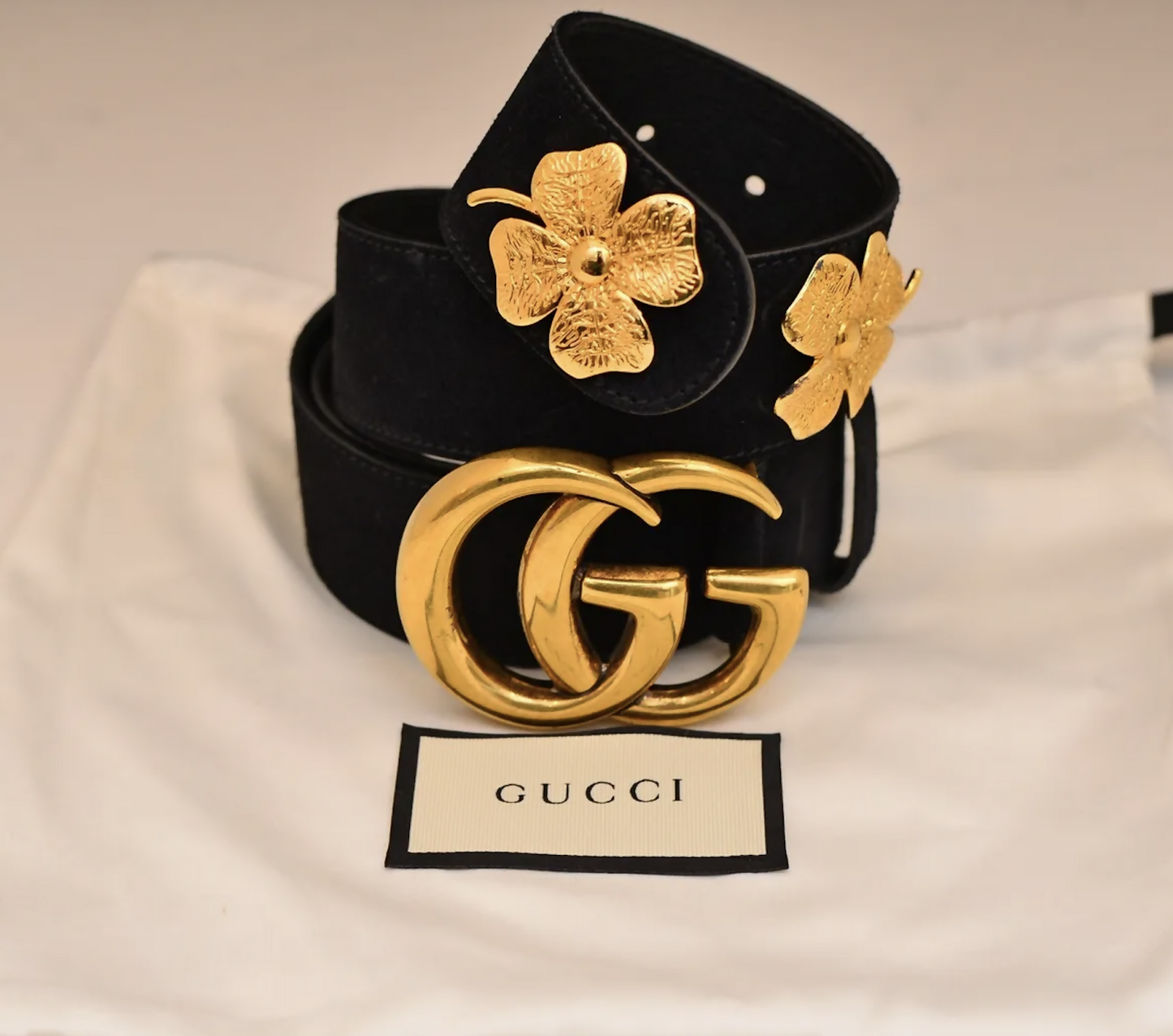 Gucci Clover ÂFlore BloomsÂ Belt