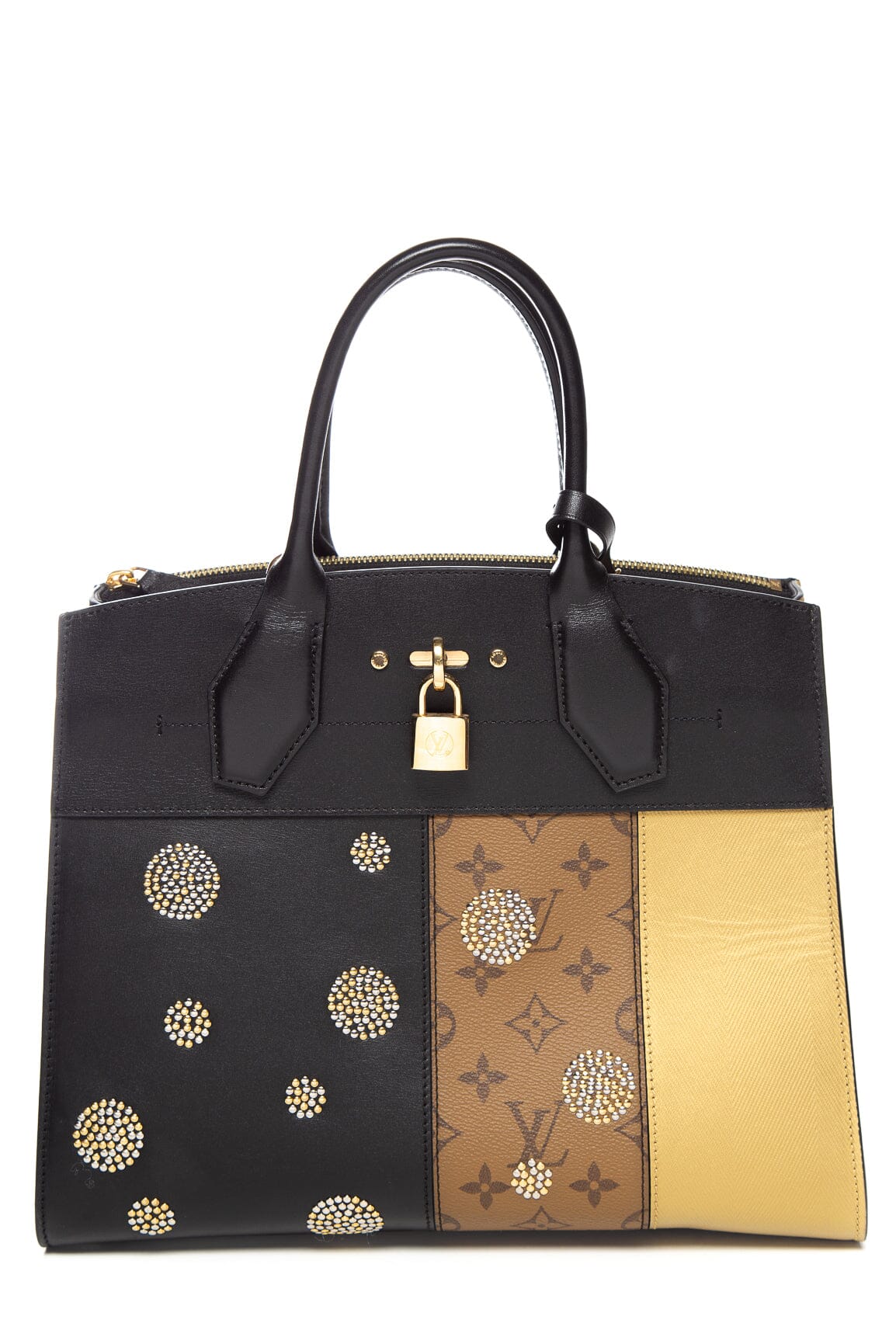 Louis Vuitton Black Monogram Reverse City Streamer Handbag