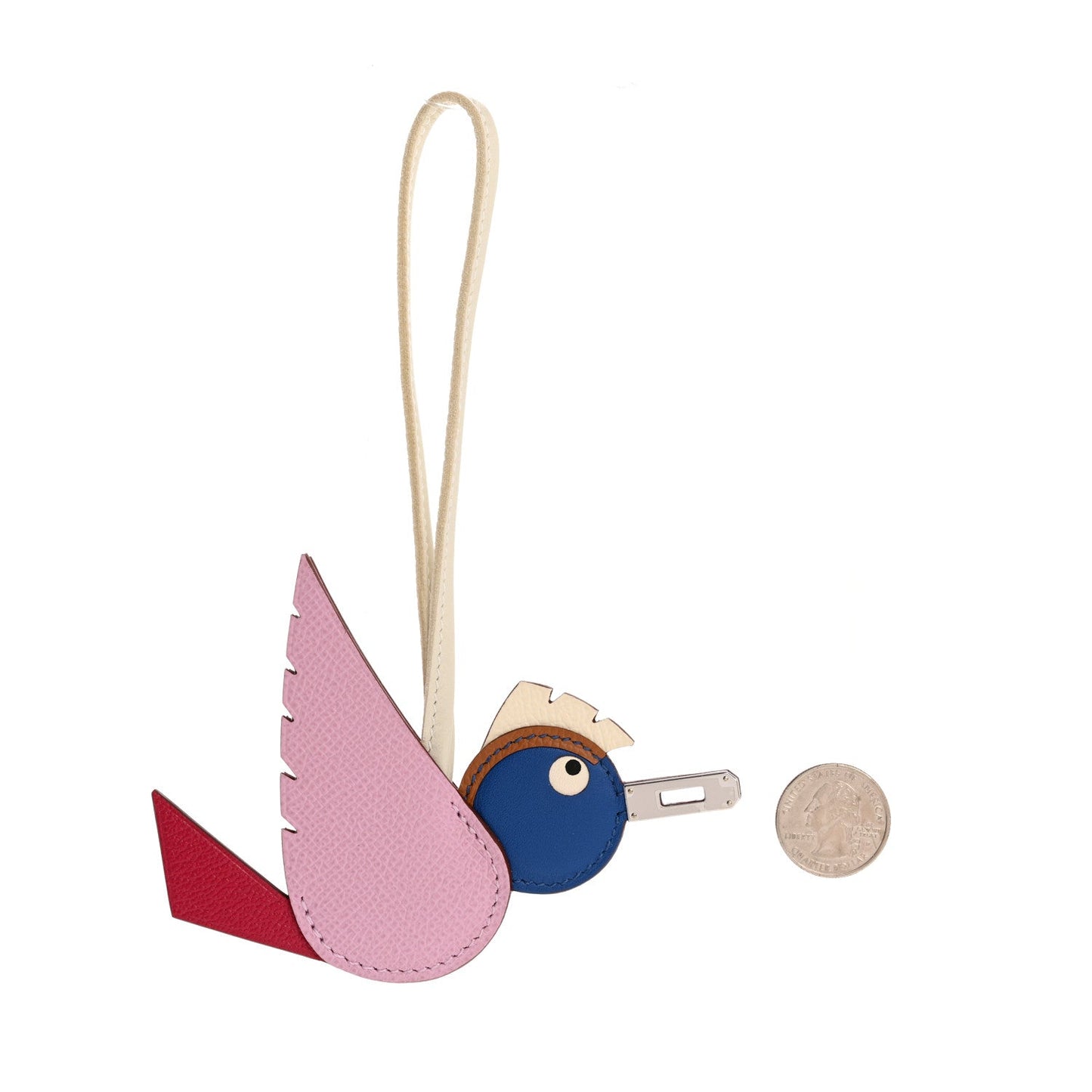 Hermes Epsom Swift Chevre Mysore Birdy Bag Charm Mauve Sylvestre Framboise Bleu Gold Nata Craie