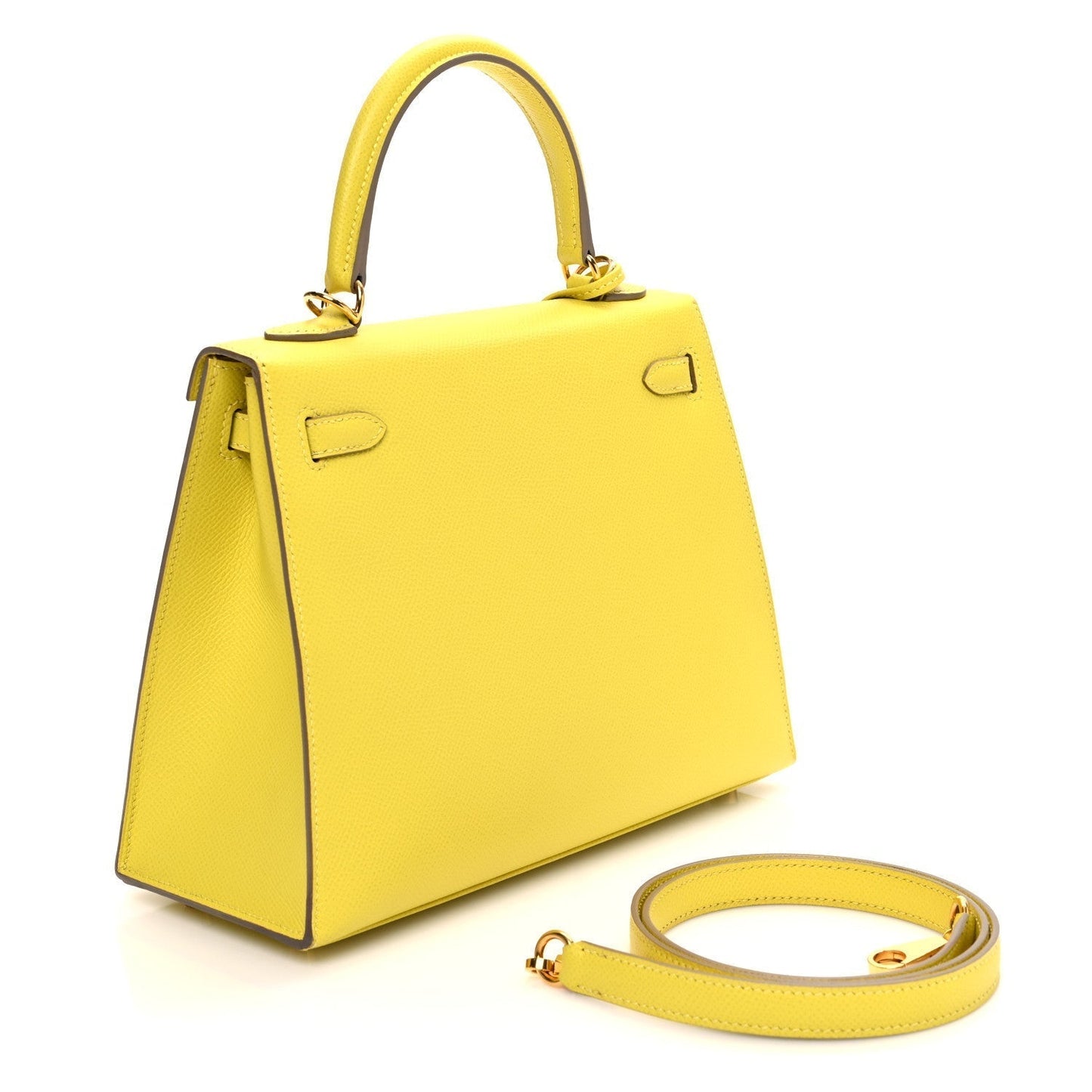 Hermes Epsom Kelly Sellier 25 Lime