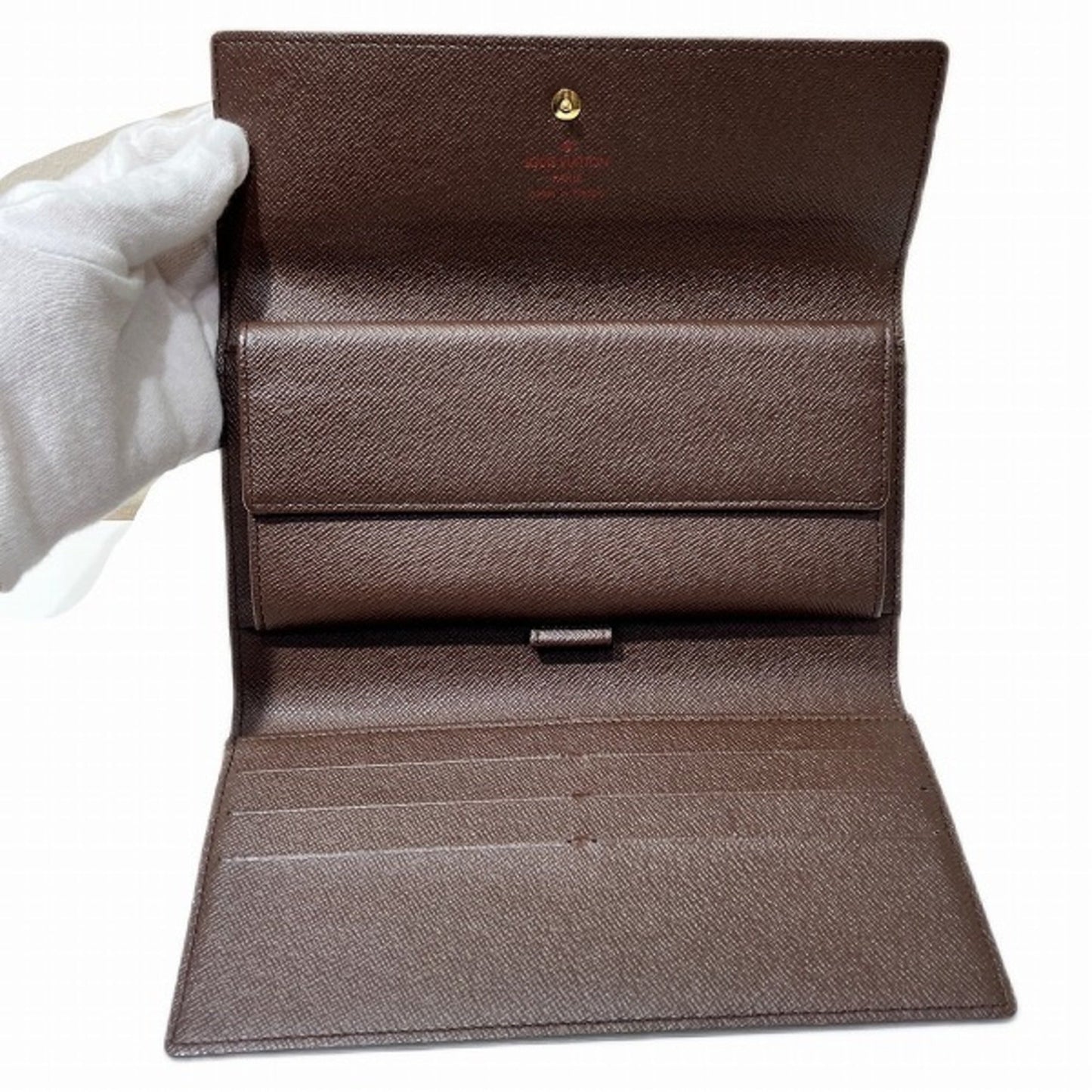 Louis Vuitton Damier  Damier Canvas Wallet (Tri-Fold)