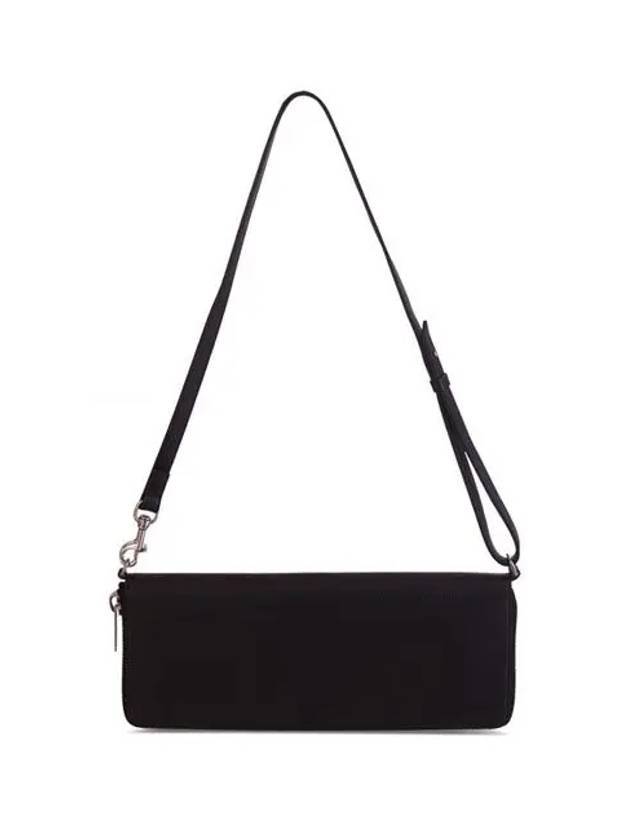 Luxury Balenciaga Trending 2026 Leash Strap Leather Clutch Bag Black