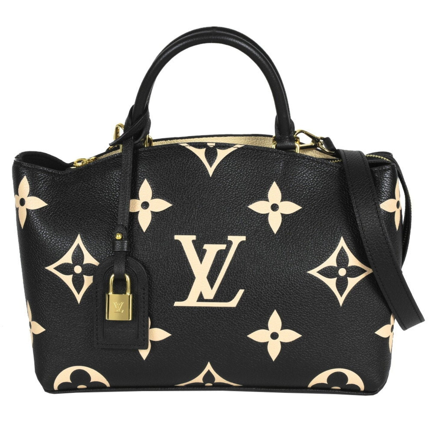 Louis Vuitton  Noir Monogram Empreinte Handbag