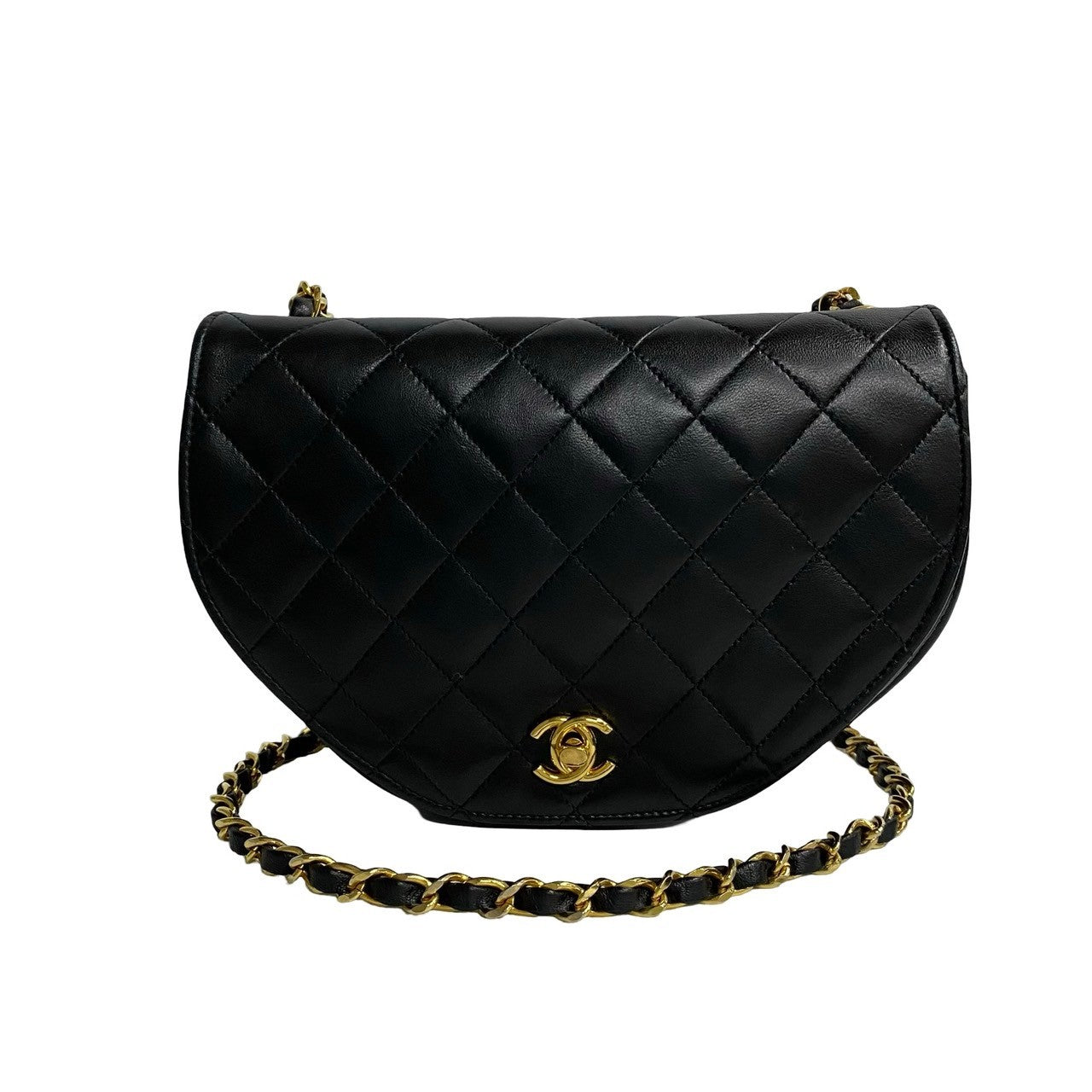 Chanel Matelasse Lambskin Shoulder Bag Classic Flap