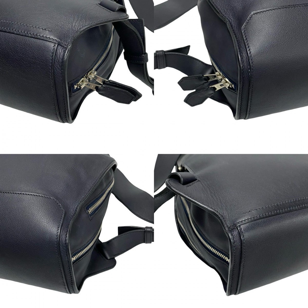 HERMES Backpack Evercolor Navy Cityback 27