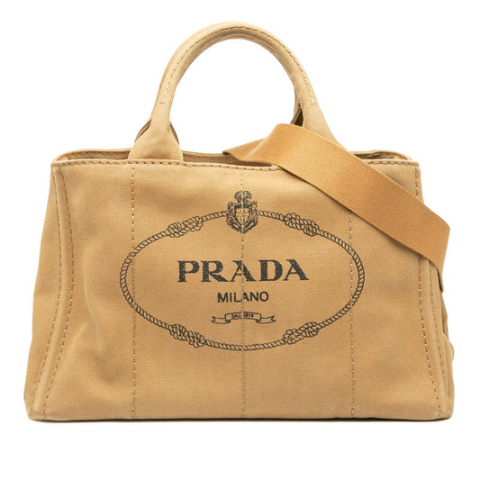 Prada Canapa Cord 2way Tote Bag