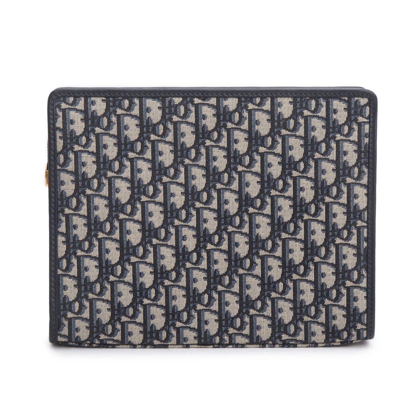 Christian Dior 2022 Blue Dior Oblique Jacquard Dea 30 Montaigne Pouch