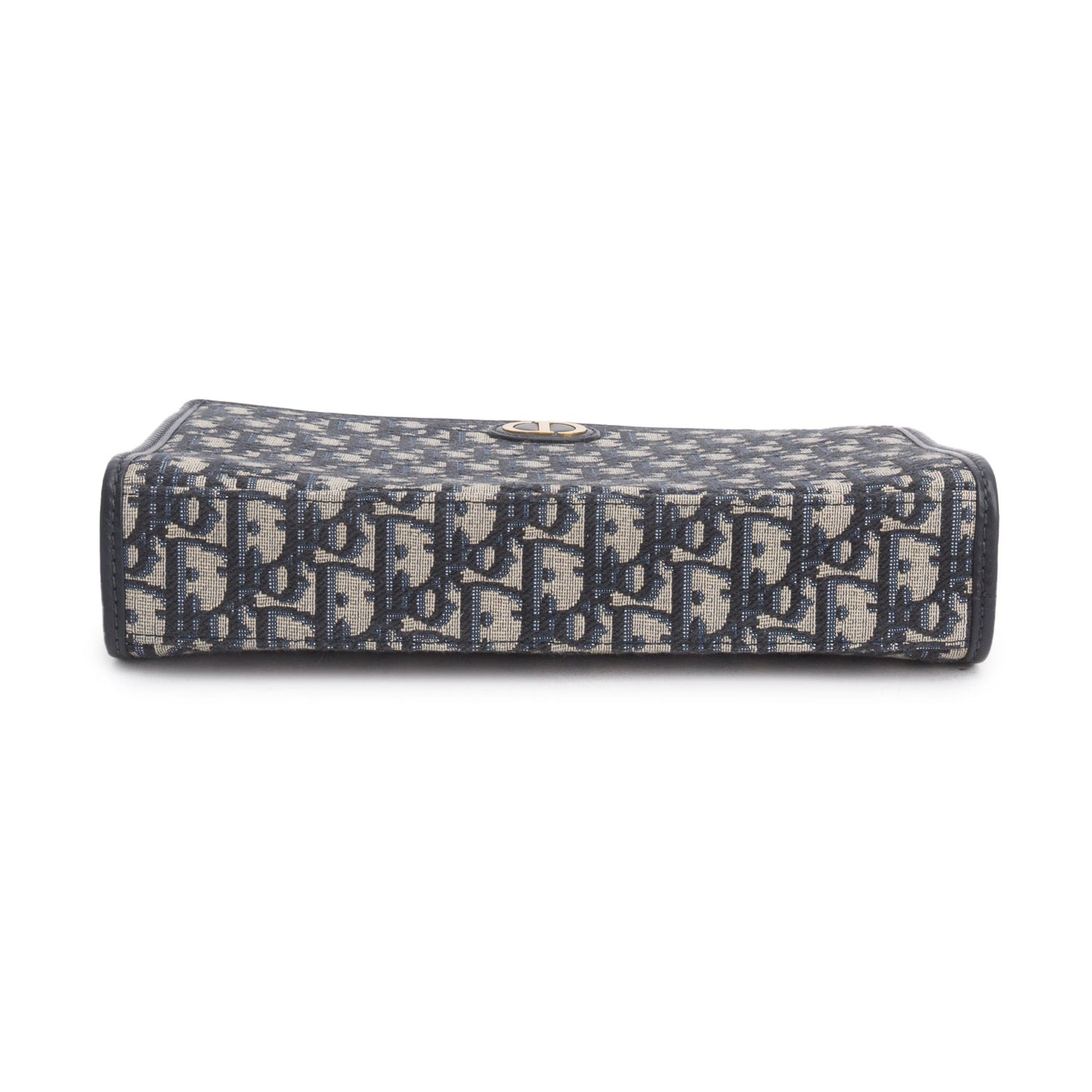 Christian Dior 2022 Blue Dior Oblique Jacquard Dea 30 Montaigne Pouch