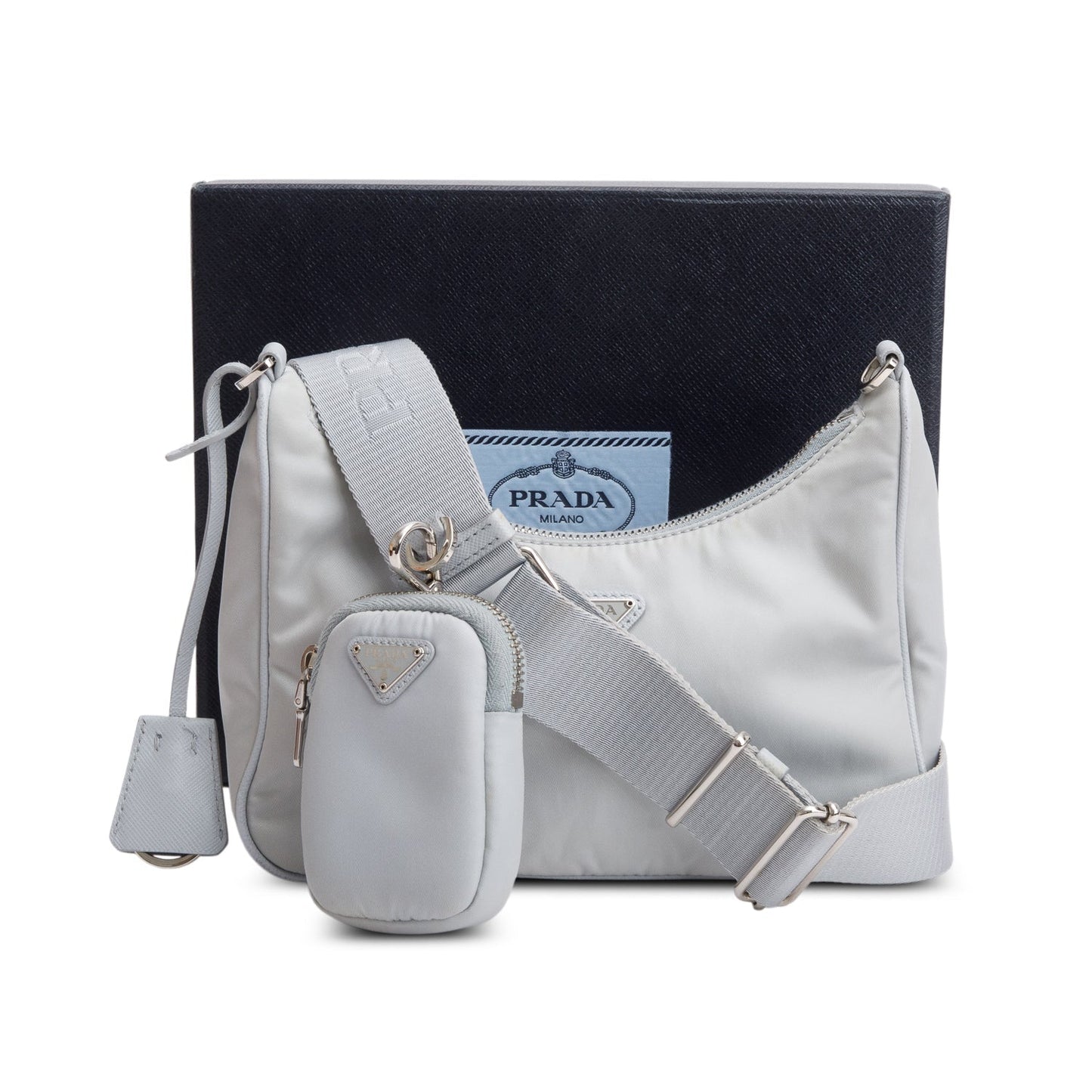Prada Blue Re-Edition 2005 Re-Nylon Bag