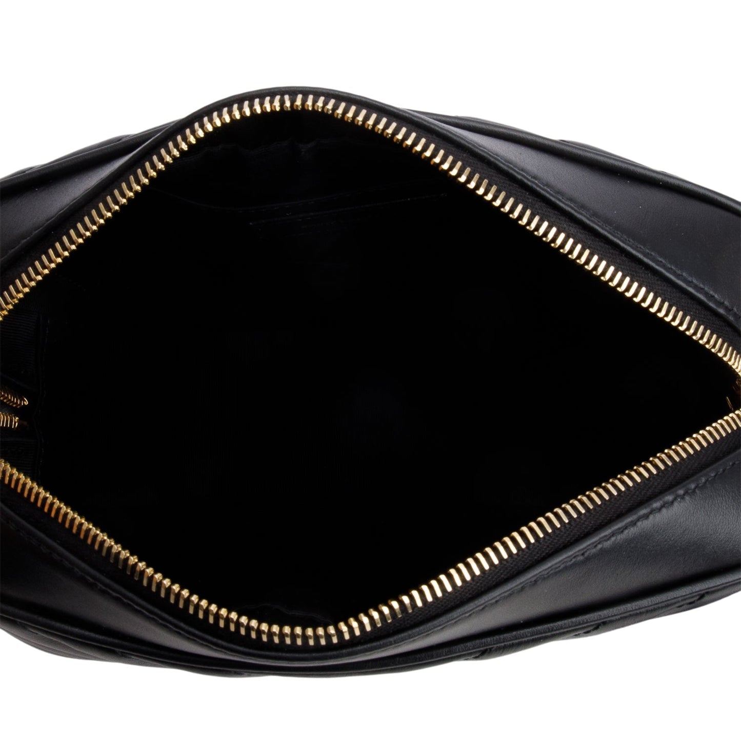 Saint Laurent 2022 Black Calfskin Matelasse Monogram Lou Camera Bag