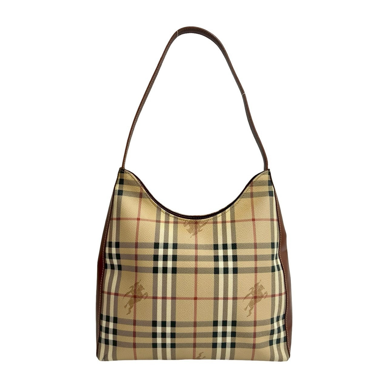 BURBERRY Shoulder Bag leather Brown