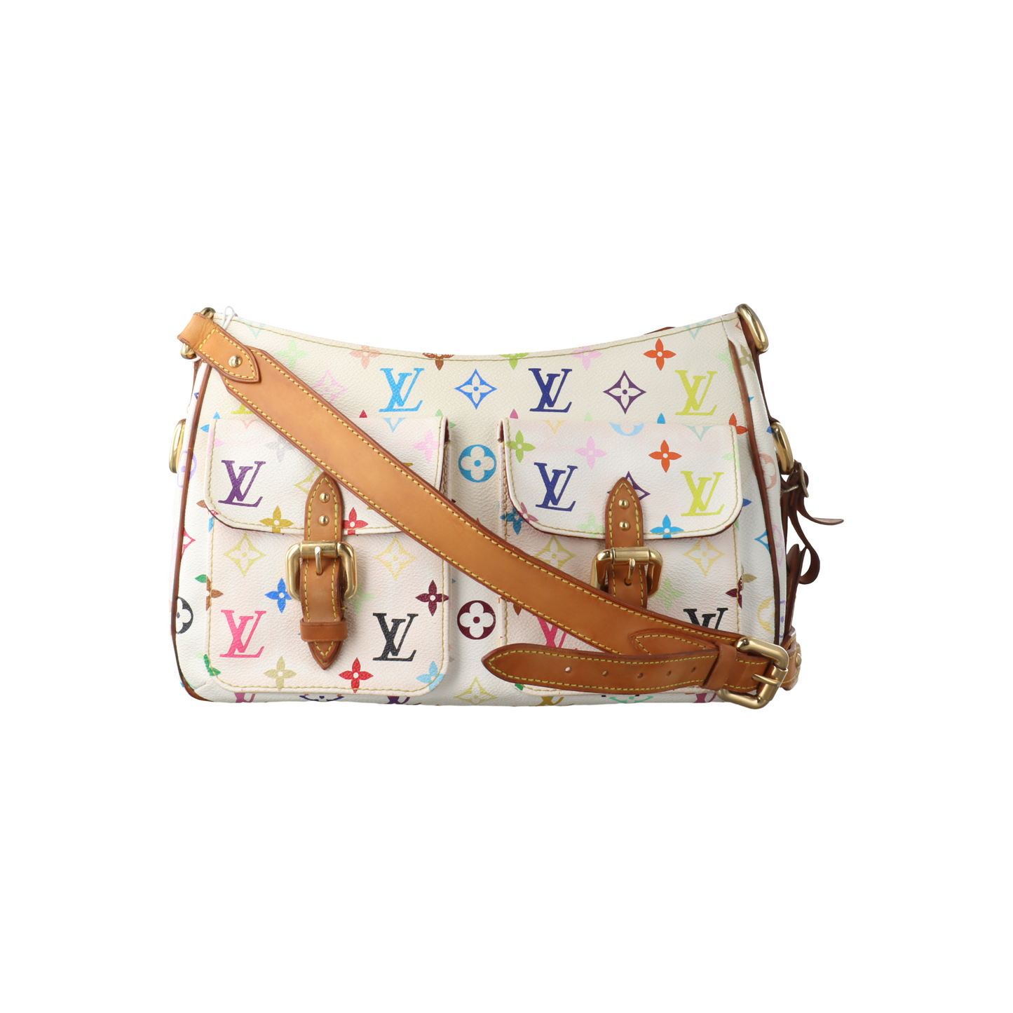 Louis Vuitton x Takashi Murakami Lodge Large White Multicolor