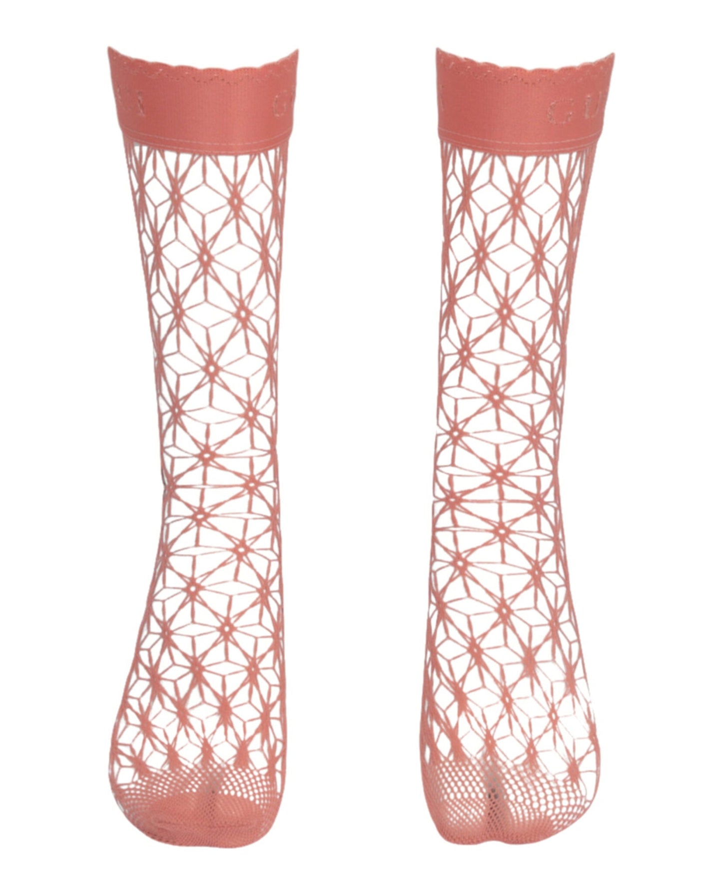 Gucci Womens Fishnet Ankle Socks