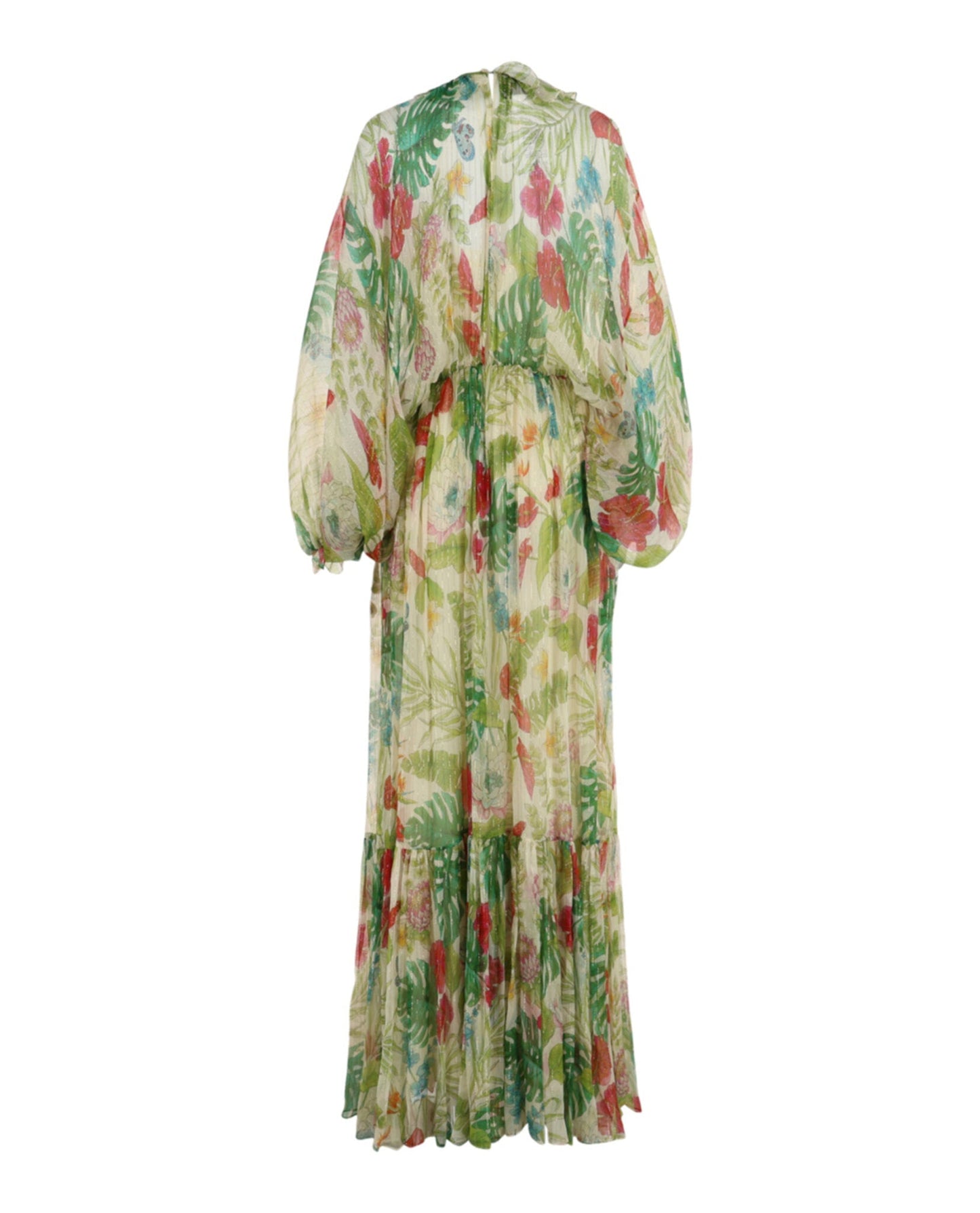 Gucci Womens Floral Print Maxi Dress