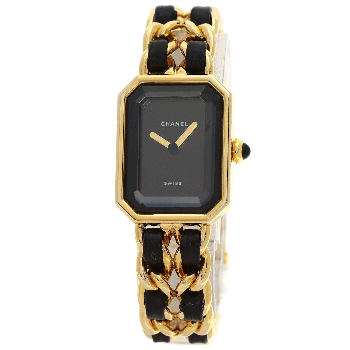 CHANEL Watches Quartz Gold Plated gold Premiere S black dial