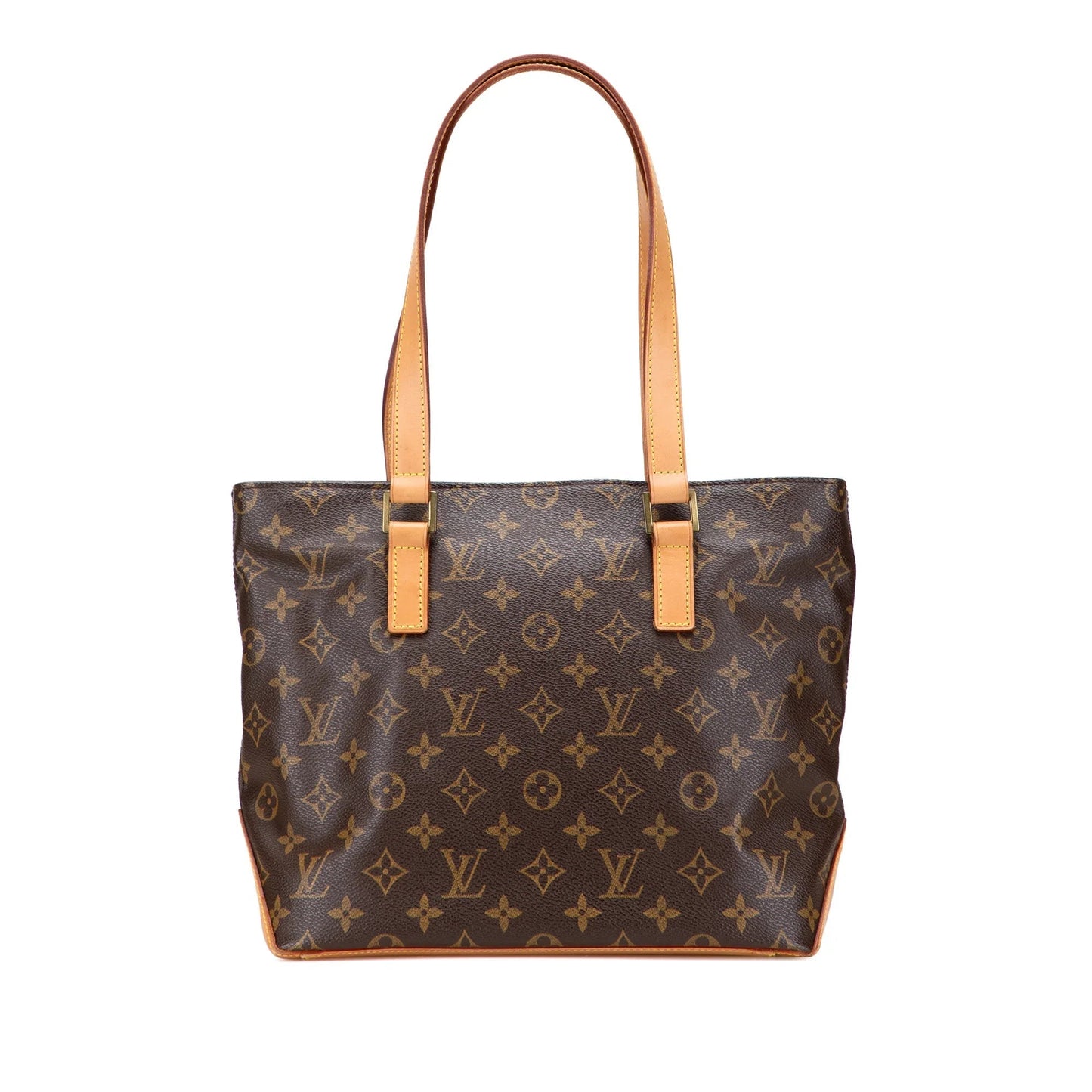 Brown Louis Vuitton Monogram Cabas Piano Tote Bag