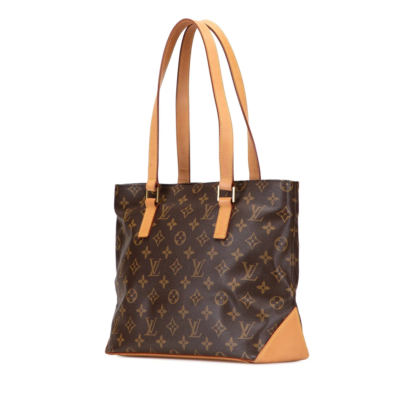Brown Louis Vuitton Monogram Cabas Piano Tote Bag