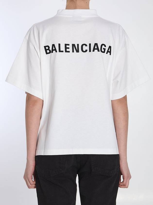 Luxury Balenciaga Trending 2026 Cropped logo t-shirt