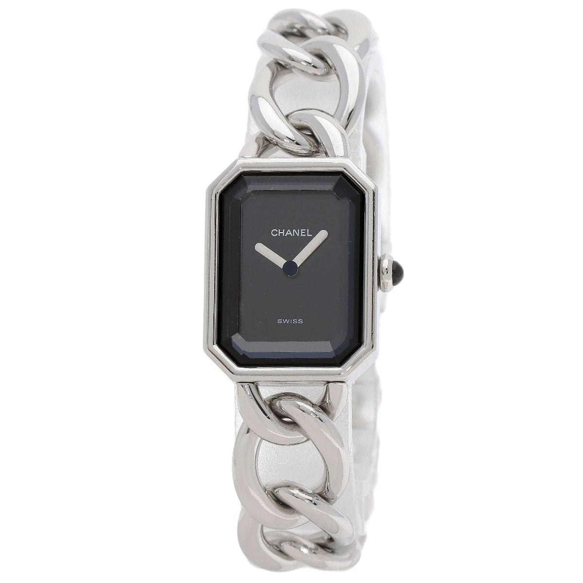 CHANEL Watches Quartz H3248 Stainless Steel Silver Premiere L black dial