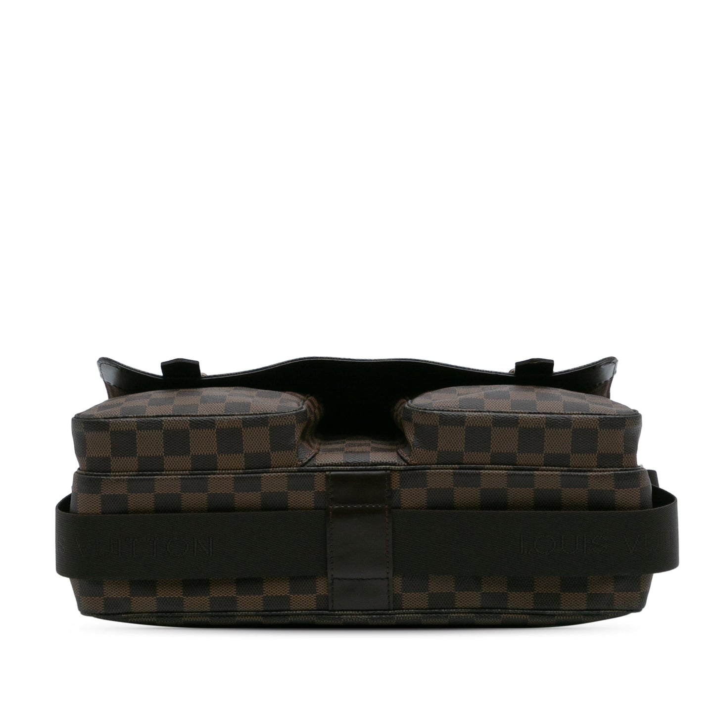 Brown Louis Vuitton Damier Ebene Broadway Satchel