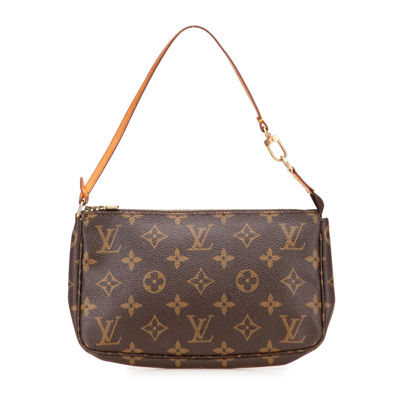 Brown Louis Vuitton Monogram Pochette Accessoires Shoulder Bag