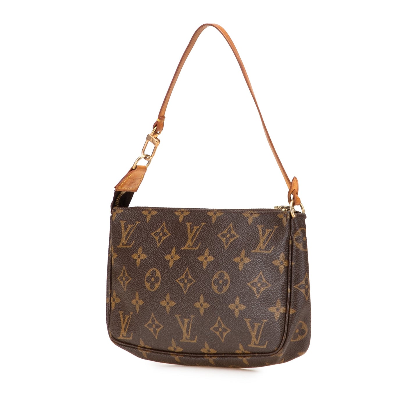 Brown Louis Vuitton Monogram Pochette Accessoires Shoulder Bag
