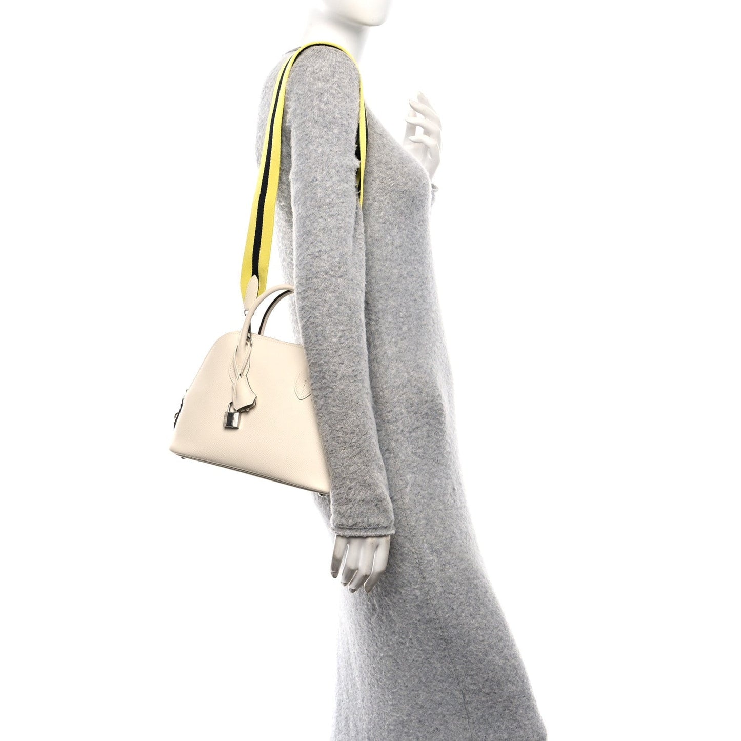 Hermes Epsom 1923 Sangle Bolide 25 Nata Bleu Indigo Lime