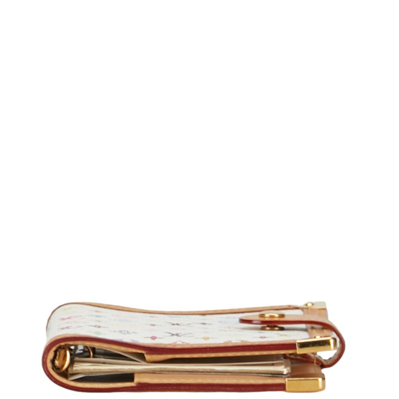 Louis Vuitton Multicolor nda PM Handbook Cover 6 s R20896 White Brown PVC Leather Louis Vuitton