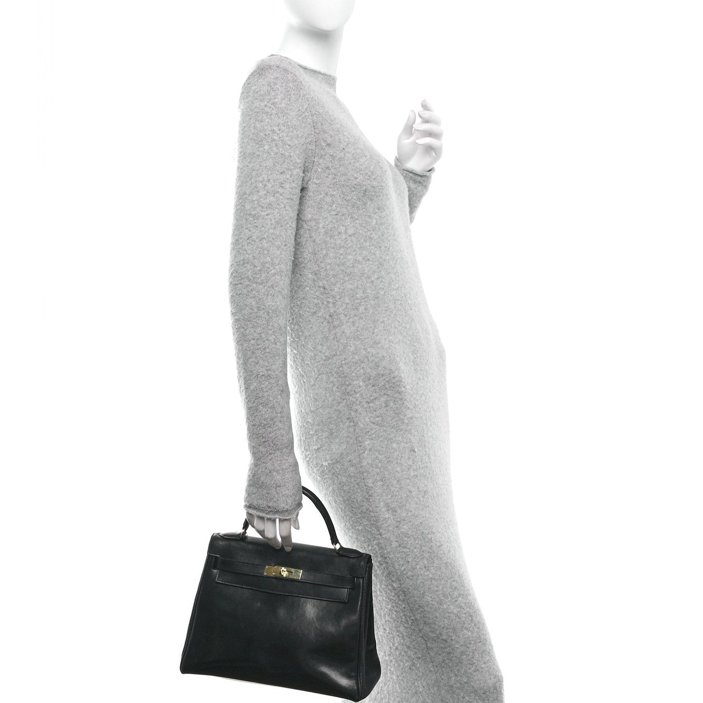 Hermes Box Kelly Retourne 28 Black