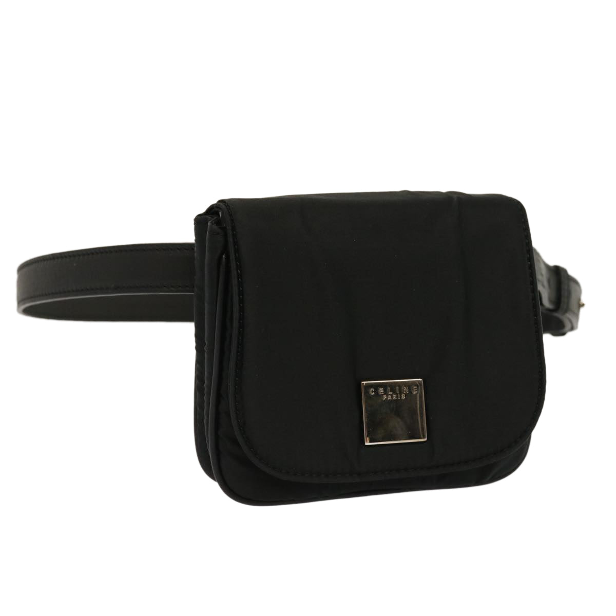 Luxury CELINE Maris Pearl Waist bag Nylon Beige  71135