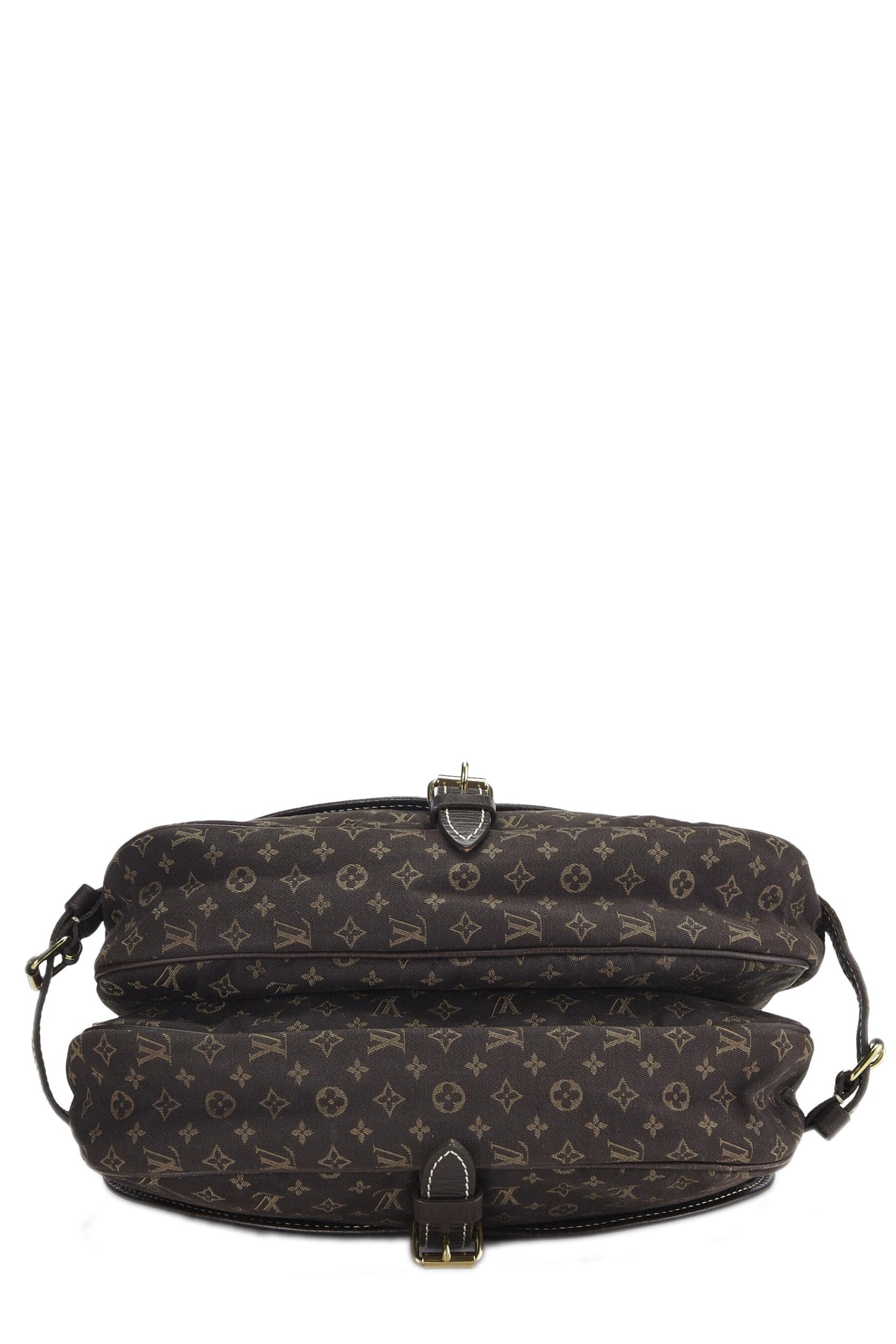Louis Vuitton, Brown Monogram Mini Lin Saumur 30, Brown
