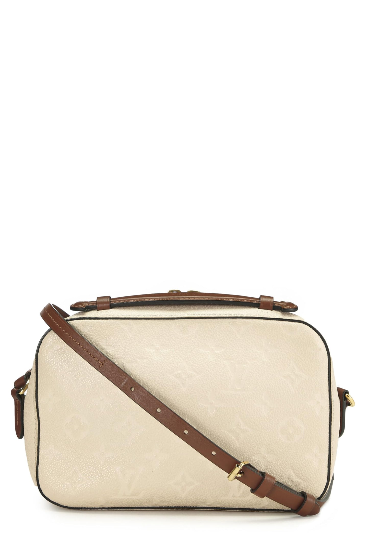 Louis Vuitton, Beige Monogram Empreinte Saintonge, Beige