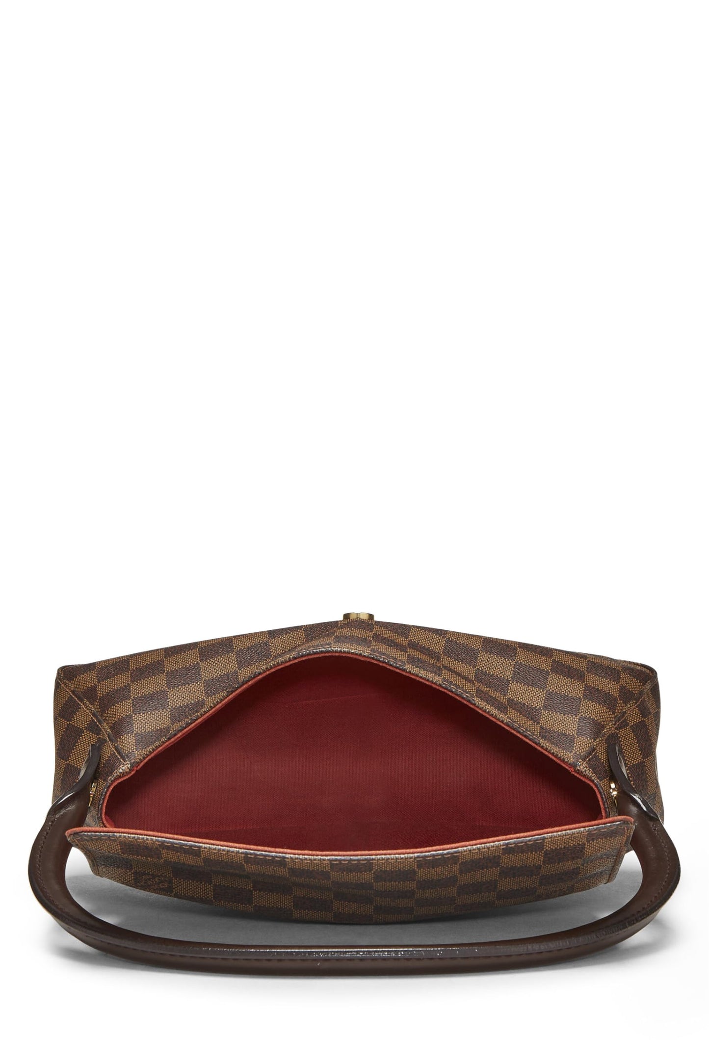 Louis Vuitton, Damier Ebene Canvas Looping PM, Brown