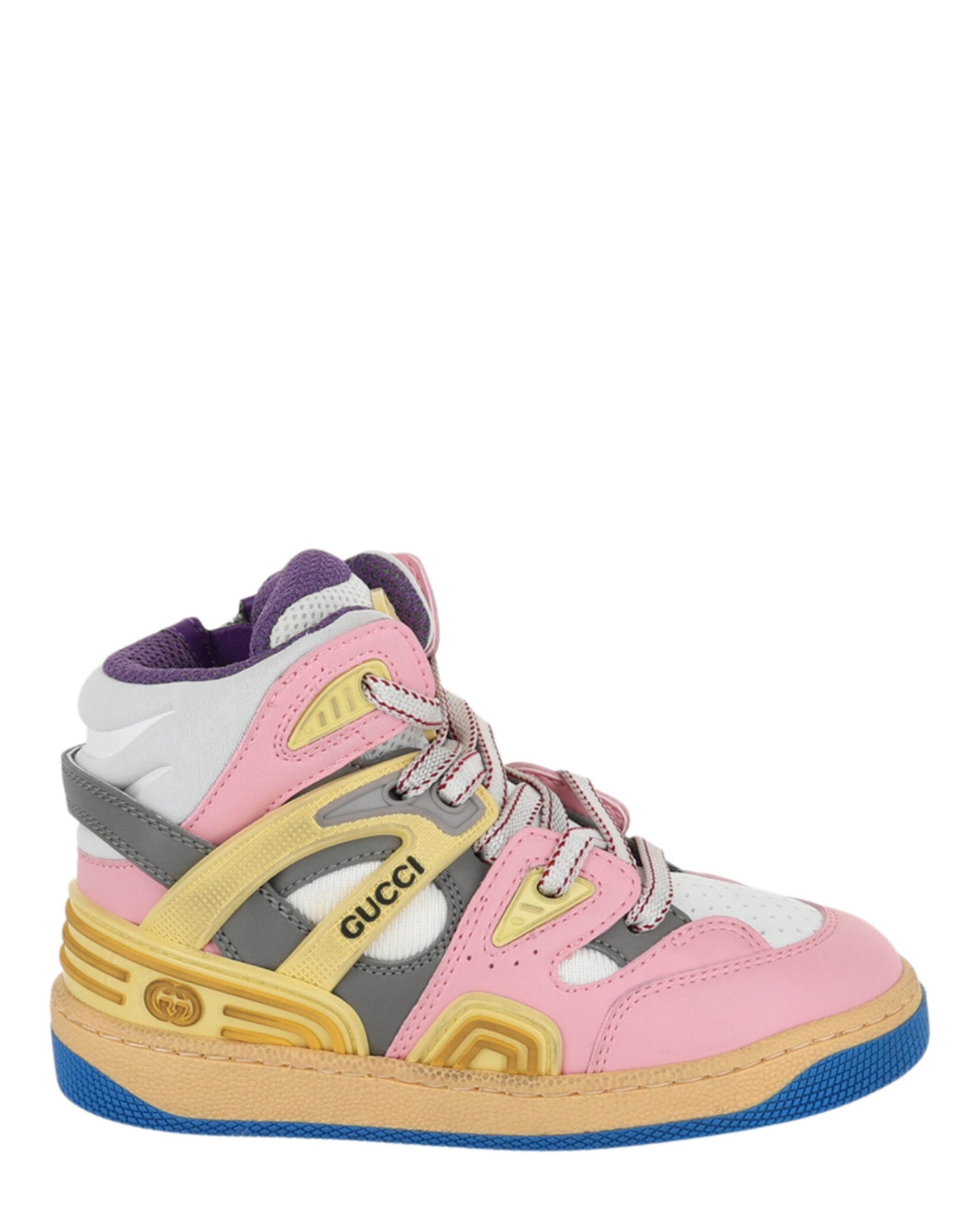 Gucci Girls Colorblock High-Top Sneakers