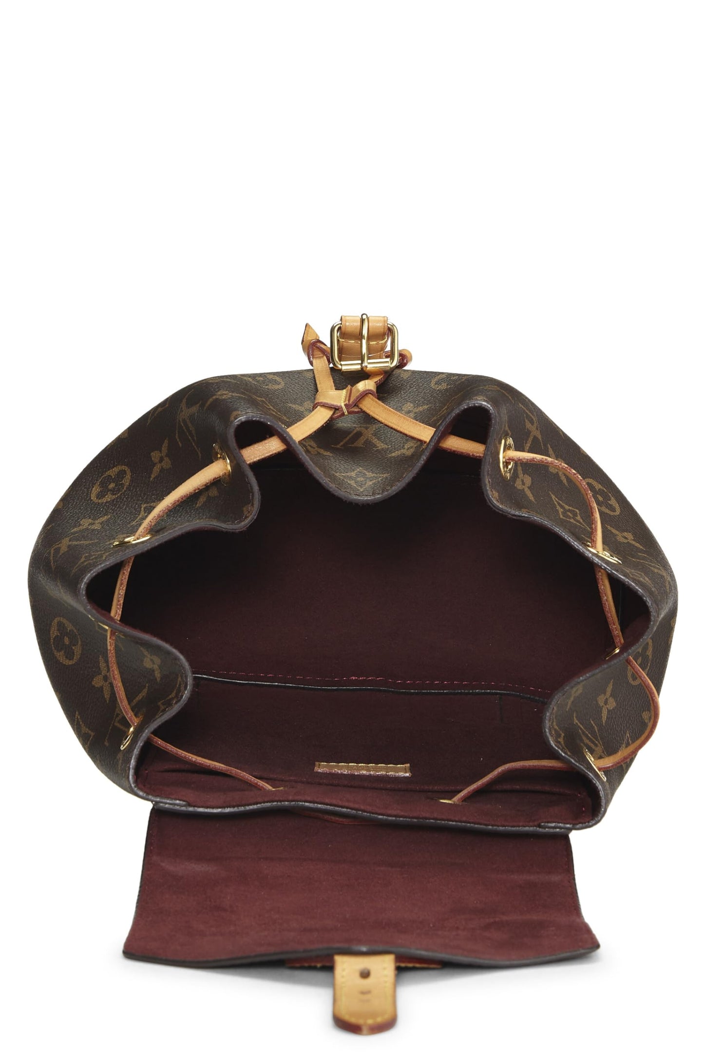Louis Vuitton, Monogram Canvas Montsouris MM NM, Brown