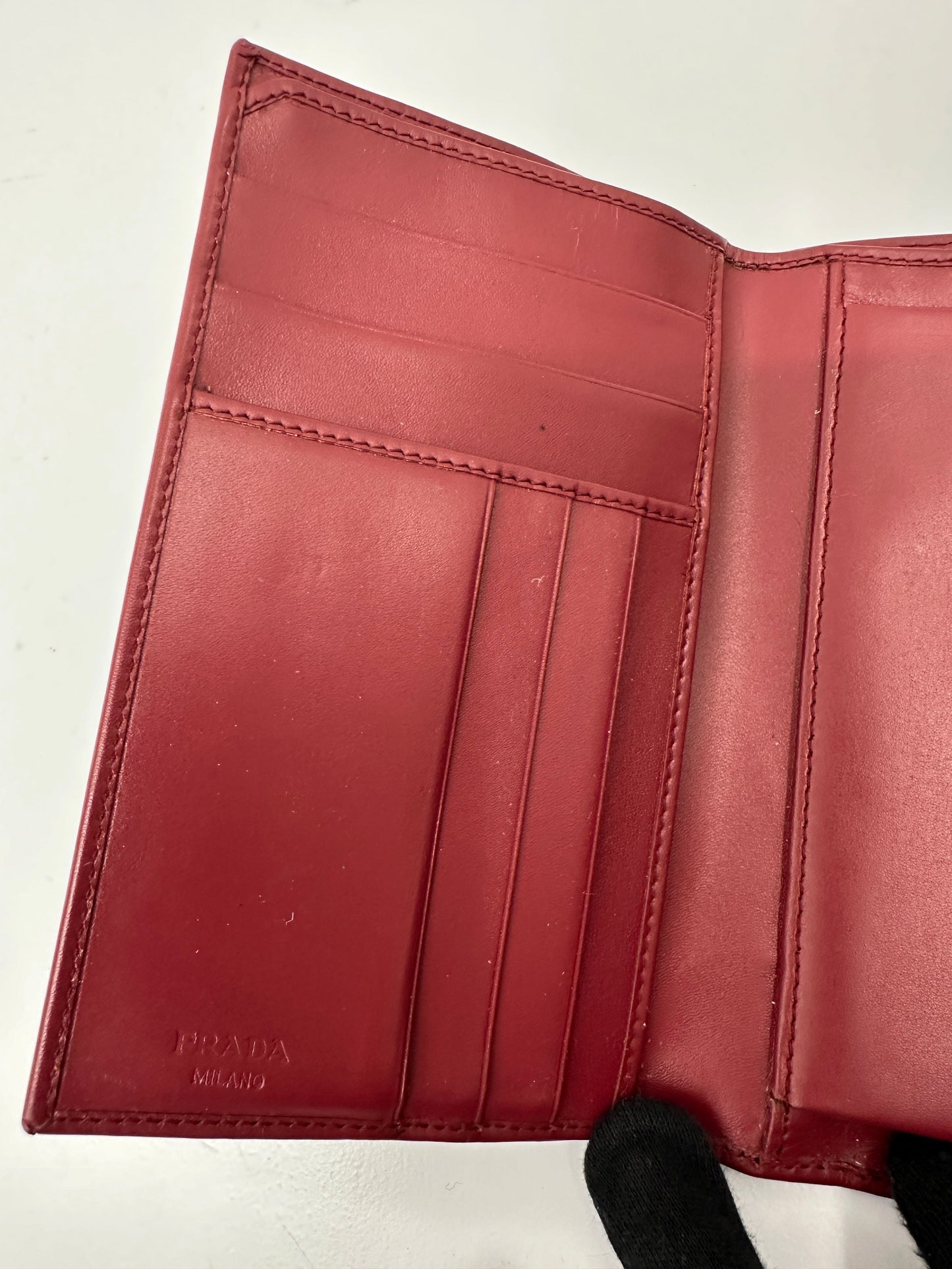 Prada | Bags | Prada Rare Red Nylon Logo Oversized pr8810ff