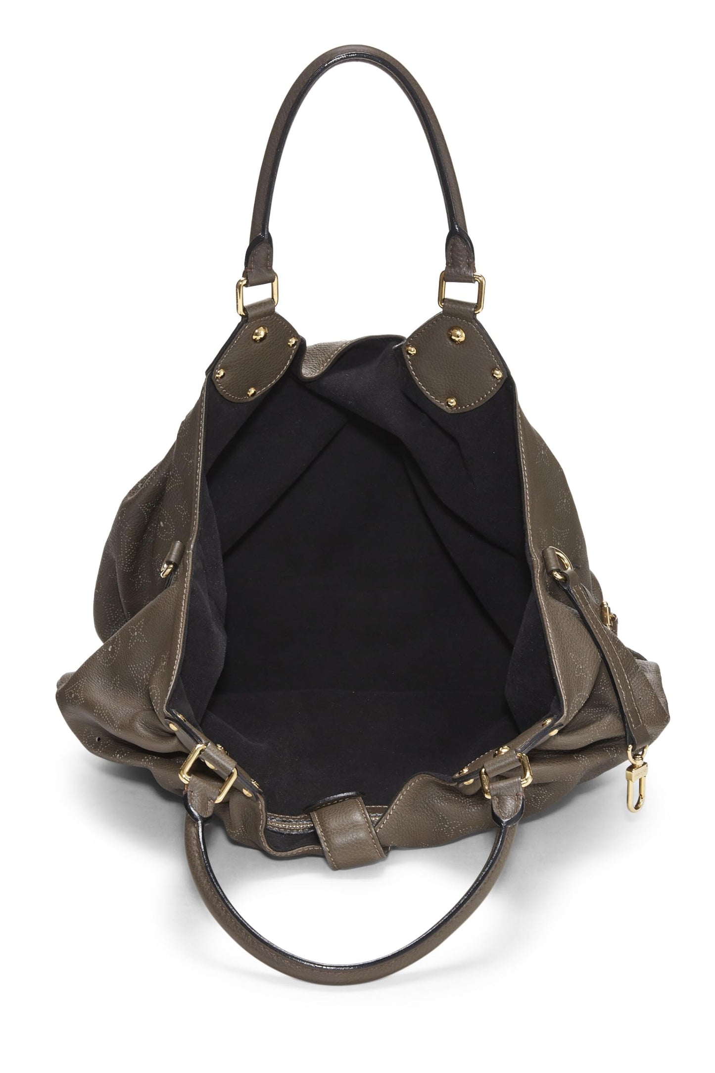 Louis Vuitton, Grey Monogram Mahina Large, Grey