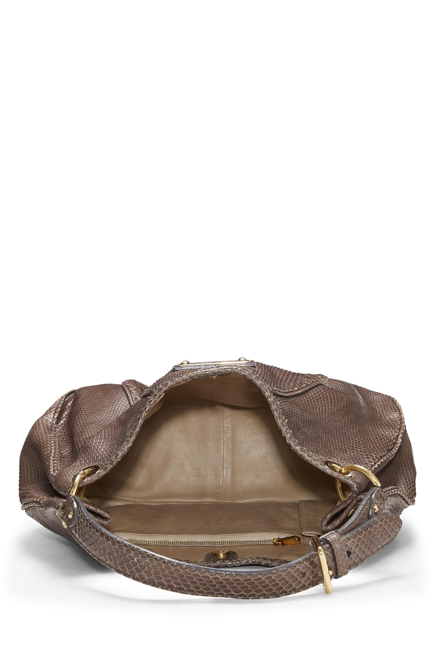 Louis Vuitton, Brown Python Galliera PM, Brown