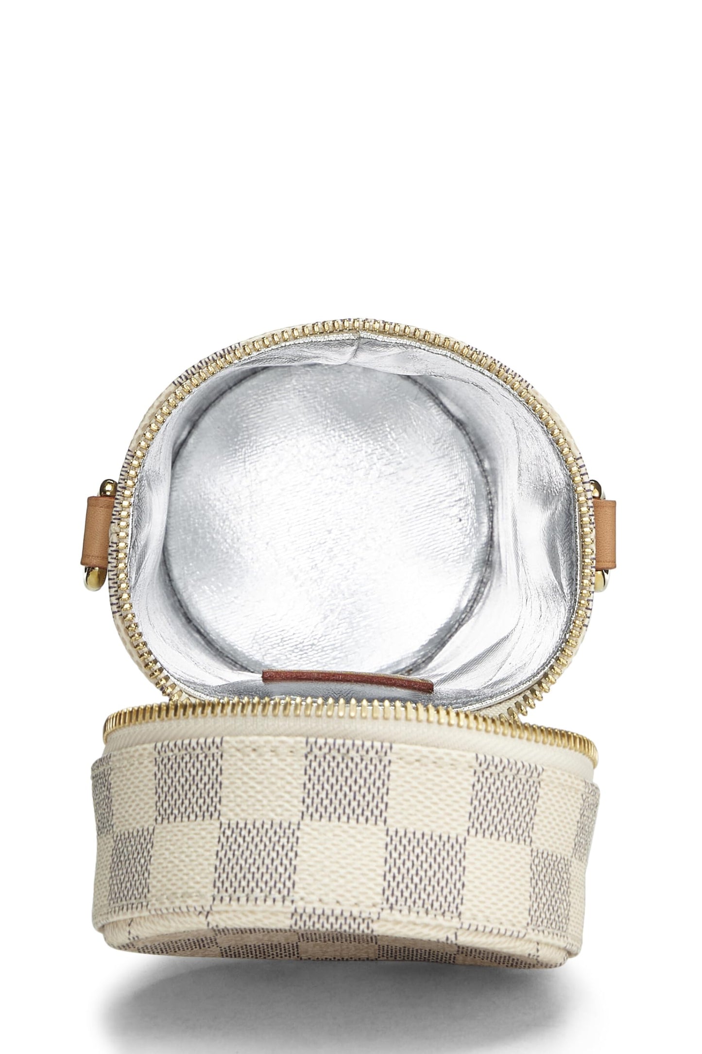Louis Vuitton, Damier Azur Porte-Bouteille, White