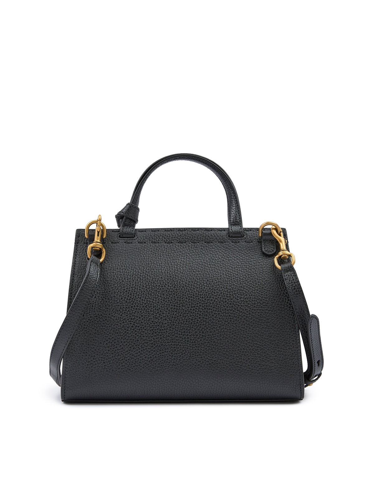 Gucci Black Leather GG Marmont Women's Handbag
