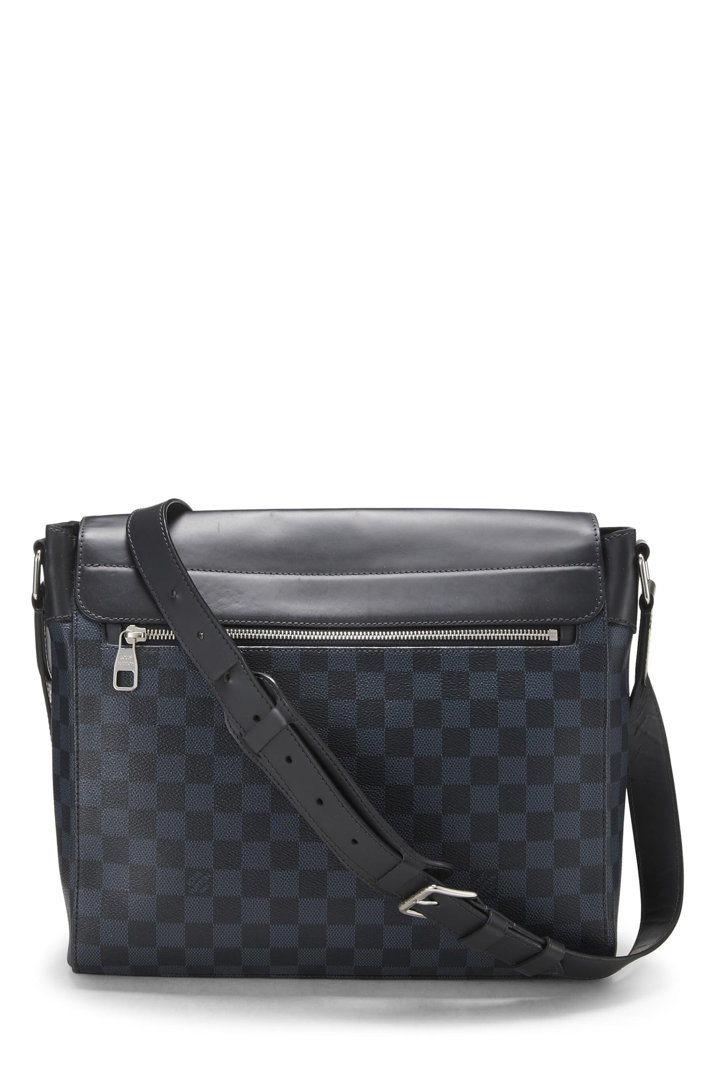 Louis Vuitton, Damier Cobalt Newport Messenger MM, Blue