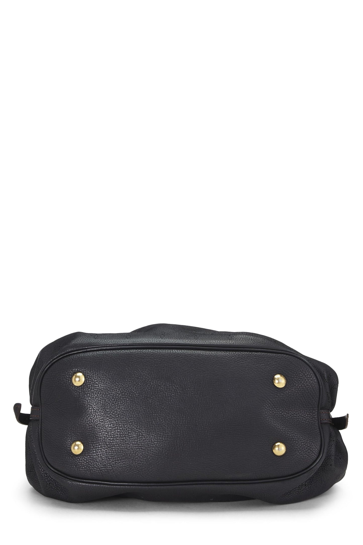 Louis Vuitton, Black Monogram Mahina Large, Black