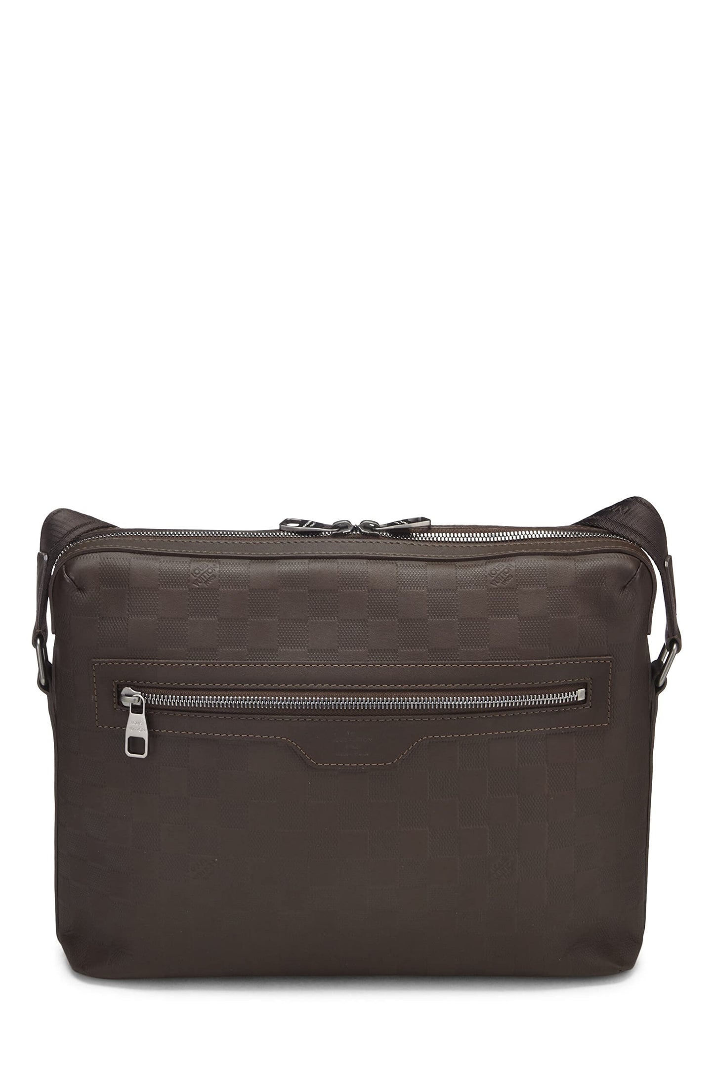 Louis Vuitton, Brown Damier Infini Calypso MM, Brown