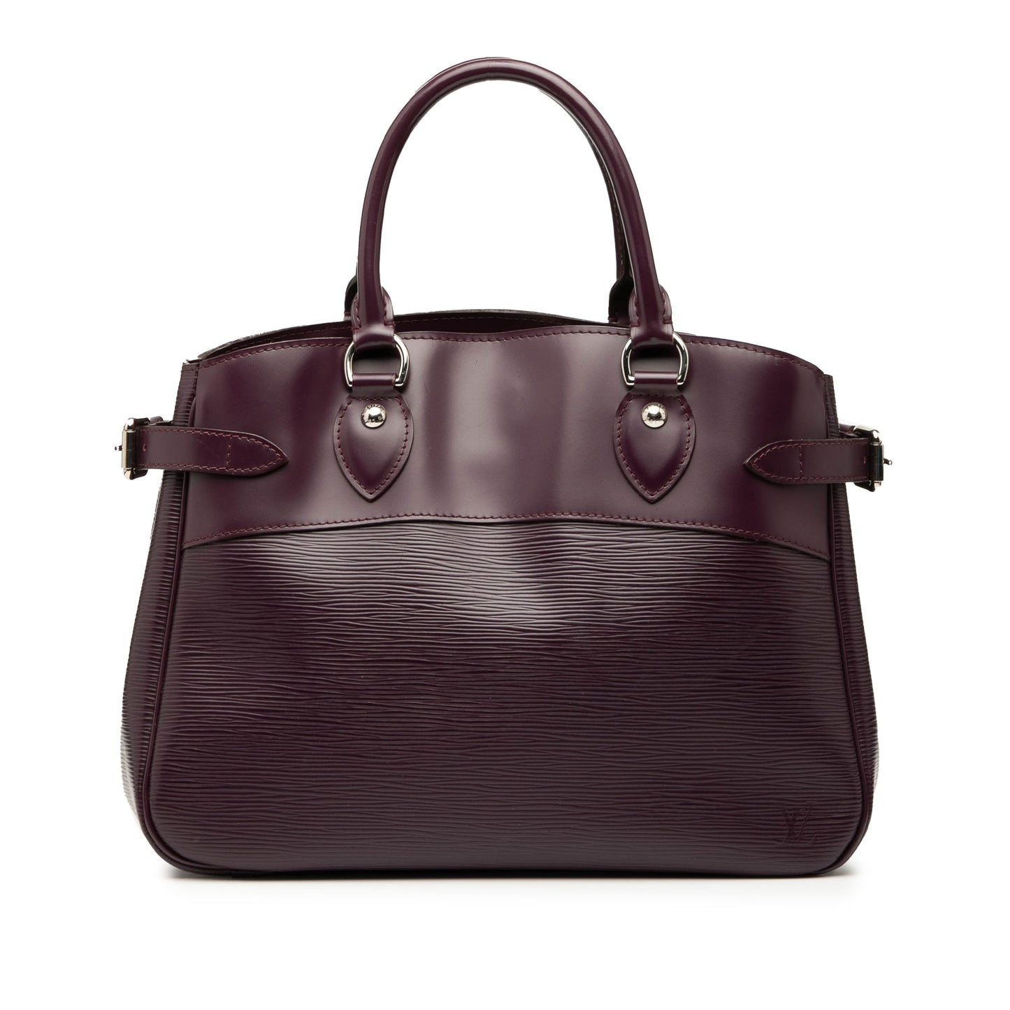 Dark Purple Louis Vuitton Epi Passy PM Handbag