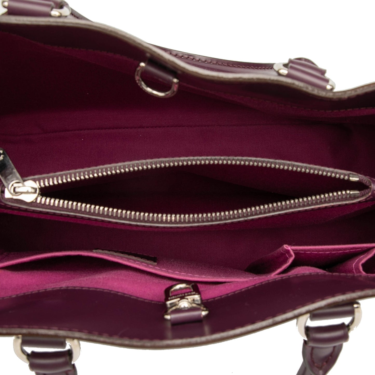 Dark Purple Louis Vuitton Epi Passy PM Handbag