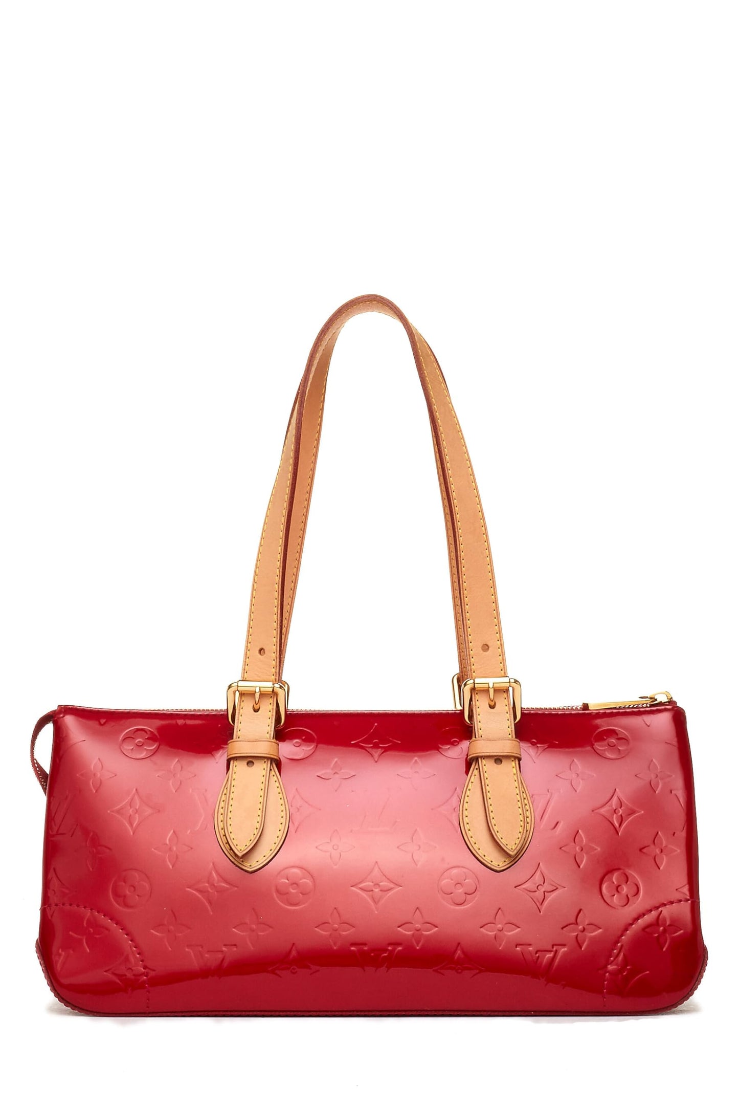 Louis Vuitton, Pomme D'amour Monogram Vernis Rosewood Avenue, Red