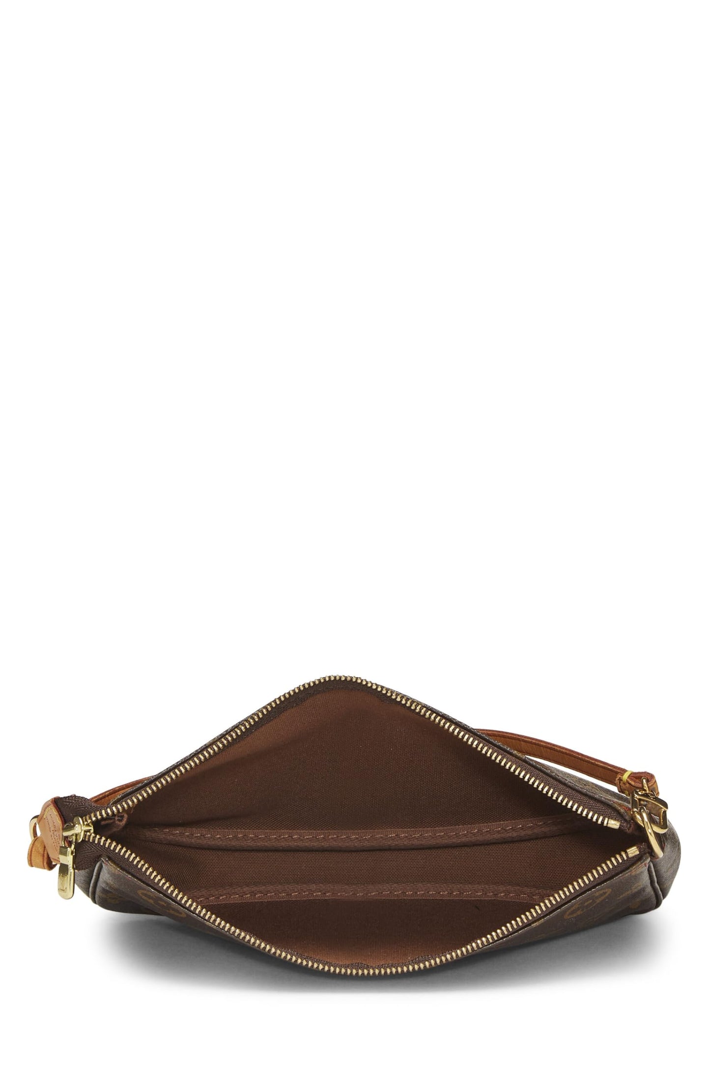Louis Vuitton, Takashi Murakami x Louis Vuitton Monogram Cerise Canvas Pochette, Brown