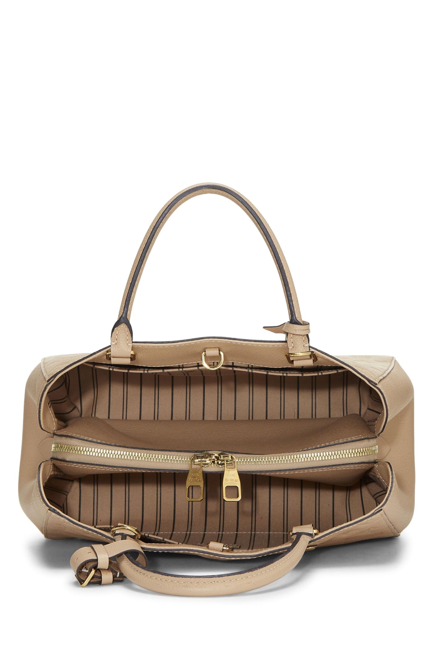 Louis Vuitton, Dune Monogram Empreinte Montaigne MM, Beige